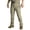 a01Khaki, variant on Mens Water Resistant Stretch Cargo Pants Lightweight Straight Leg Outdoor Hiking Work Trousers with Multi Pockets Green M