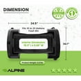 thumbnail image 2 of Alpine Industries 23 Gallon Slim Trash Can - Compact Garbage Bin - Wide Open Top Slender Durable Plastic Waste Container Ideal for Homes Offices and Other Commercial Space (Black), 2 of 4