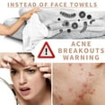 thumbnail image 6 of Whalespa XL Disposable Face Cleansing and Drying Towels - Extra Thick & Soft Dry Wipes for Skin Care, 6 of 7