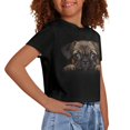 thumbnail image 4 of Uourmeti Pug Short Sleeve Tops for Girls 5-6 Summer Crop Top Casual Soft Crew Neck Pullover Lightweight Loose Athletic T-Shirt, 4 of 6