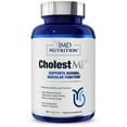 thumbnail image 2 of 1MD Nutrition CholestMD with Olive Leaf Extract, Bergavit, Niacin, Garlic | 60 Capsules, 2 of 4