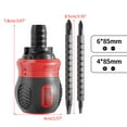 thumbnail image 2 of Milue Dual-purpose Batch Head Telescopic Labor-Saving Screwdriver Repair Hand Tool, 2 of 13