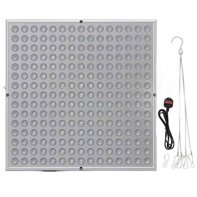 Lámpara de bronceado Lámpara de terapia azul completa de 460 nm Luz de bronceado para la piel con 225 piezas LED para rostro y cuerpo 15 W 100-Enchufe británico de 240 V.