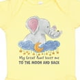 thumbnail image 4 of Inktastic My Great Aunt Loves Me to the Moon and Back Boys or Girls Baby Bodysuit, 4 of 5
