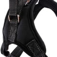 thumbnail image 3 of Methold Arnés para perros sin tirar, Collar con correa, chaleco acolchado ajustable para cachorros, talla S/M/L/XL Suministros para perros negro S, 3 of 6