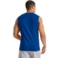 thumbnail image 3 of Hanes Essentials Men's Muscle Tank Sleeveless Tee Workout Gym Crewneck Midweight, 3 of 5