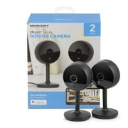 Merkury Innovations 1080P HD Smart Wi-Fi Security Camera (2-Pack)