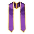 thumbnail image 1 of Graduate Grad Sash Graduation Decorations 2025, 72 Inch Student Honor Ribbon Purple Graduation Shawl, for Graduation Party Anniversary (Purple), 1 of 2