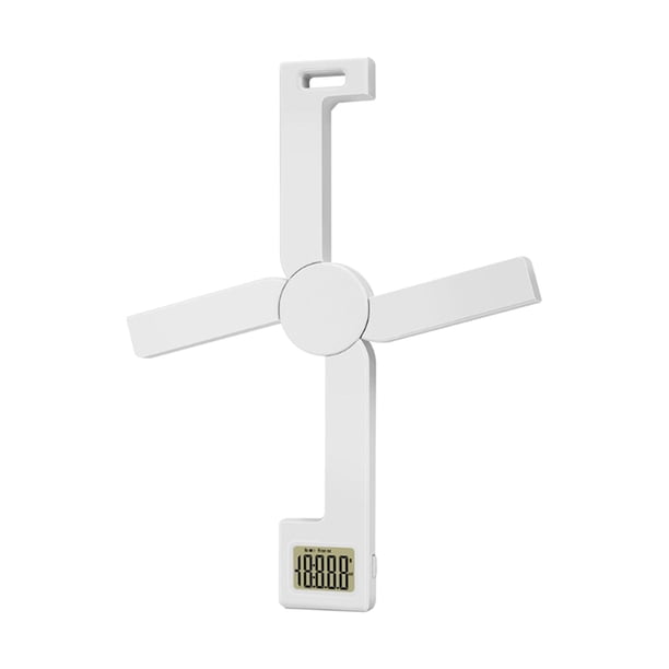 Báscula de cocina digital ligera de 2 g a 5 kg para especias, ingredientes y pasteles. blanco