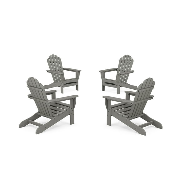 Trex® Outdoor Furniture™ 4-Piece Monterey Bay Adirondack Chair Conversation Set in Stepping Stone