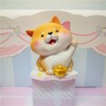 thumbnail image 2 of Lindo Shiba Inu Decoración del Tablero del Coche Figura de Perro de Dibujos Animados Adorno de Escritorio para la Oficina del Coche Decoración del hogar Estatua de muñeca de Perro de Micro Resina 7 C, 2 of 5