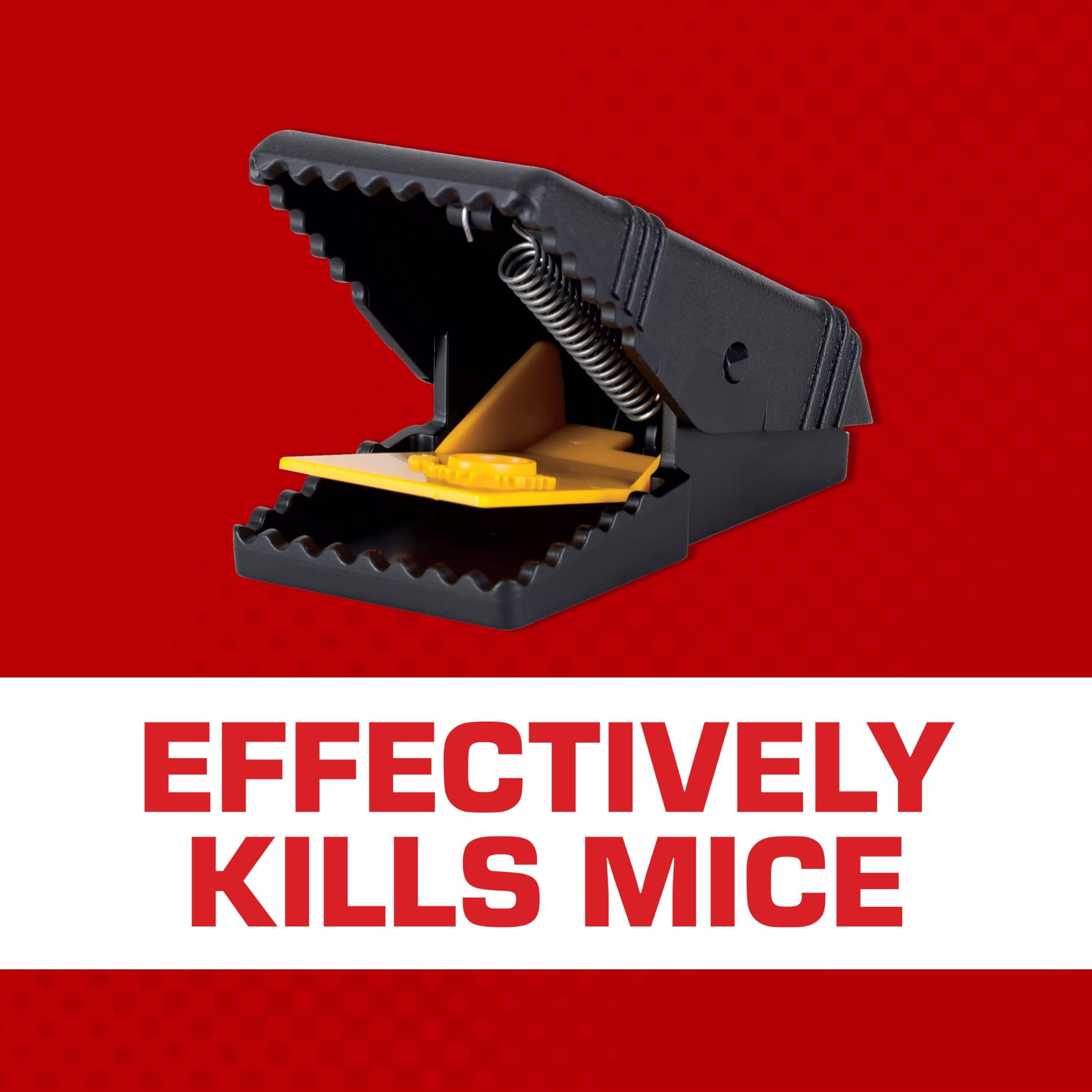 Tomcat Mouse Snap Traps, 1 Case of 24 Traps