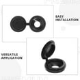thumbnail image 5 of 200pcs Plastic Hinged Screw Caps Decorative Cover Caps Screw Hole Covers Top Screw Cover For Screw, 5 of 7
