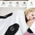 thumbnail image 3 of HENGT Panda Blanket Cute Panda Plush Throw Blanket Super Soft Cozy Warm Just A Girl Who Loves Panda Bedding Blanket Gifts for Kids Girls Boys Women, 3 of 6