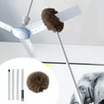thumbnail image 2 of Ceiling Fan Cleaner Duster, Washable Ceiling Fan Cleaner, 2025 New Microfiber Duster with Extension Pole 55", Extendable Long Duster for Cleaning Ceiling Fan, High Ceiling, Keyboard, Furniture Cars, 2 of 6