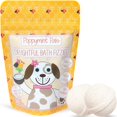 thumbnail image 1 of Poppymint Pals Fizzies de baño espumosos (coco tropical) - Bombas de baño de espuma natural sin ftalatos con aceite de coco con sal de Epsom - Hidratación para niños pequeños y niños - Aromaterapia pa, 1 of 5
