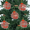 thumbnail image 5 of Adornos Navideños con Monograma Acrílico de 26 Letras y Gorro de Papá Noel | Adornos Navideños 2D para Manualidades | Adornos con Letras Colgantes para Decorar El Hogar, La Chimenea, La Puerta y La V, 5 of 5