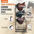 thumbnail image 2 of VEVOR Freestanding Saddle Stand 3 Tiers English and Western Saddle Rack, 2 of 9