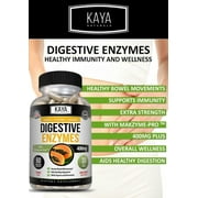 Digestive Enzymes w/ Prebiotic & Probiotics, Gas, Constipation & Bloating Relief 60 Capsules