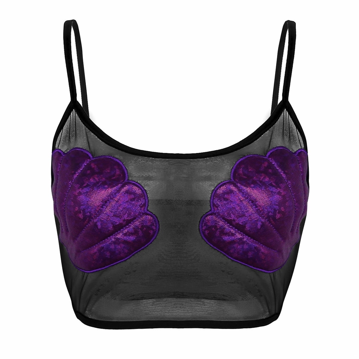 sheer mermaid top