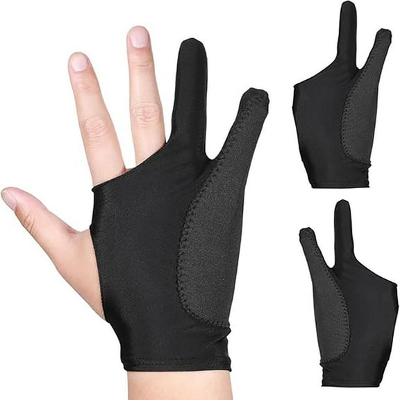 1 Piece 3 Layer Palm Rejection Artist Glove for Drawing Graphic Monitor Tablet Paper Sketching