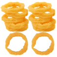 thumbnail image 2 of 12Pcs Simulation Fried Food Model Fake Fried Squid Rings Food Display Model Prop, 2 of 2