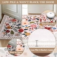 thumbnail image 4 of Sanmadrola Area Rugs for Living Room Rug 8x10 Machine Washable Non Slip Floral Vintage Low Pile Large Rugs for Living Room, Bedroom, Farmhouse, Dining Room,Kitchen Entryway Bathroom Office, 4 of 6