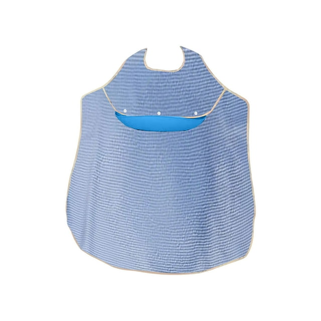 Btomtd Extra-Large Bib Elderly Feeding Bib Neck-Style Meal Bib Waterproof Bib For Seniors Feeding Bib For Seniors Neck-Style Meal Bib Waterproof Bib For Seniors