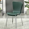 thumbnail image 3 of TMS Pisa Indoor Bentwood Dining Chair, Set of 2, Dark Green, 3 of 6