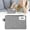 Grey, variant on YCCMML Lock Bag, Durable Nylon Zipper Storage Bag for Cash, Coin, Jewelry and Travel Document Security