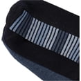 thumbnail image 3 of No nonsense Women's Flat Knit Crew Sock 9 Pair Pack, Black Stripe, Black, Grey Heather - 9 Pair Pack, One Size, 3 of 3