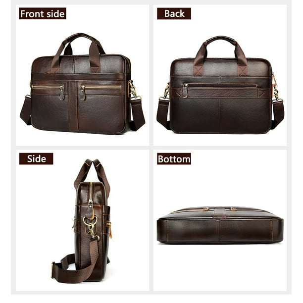 Pure store leather briefcases