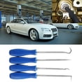 thumbnail image 1 of HEVIRGO 4Pcs/Set Car Vehicle Pick Hook Set Gasket Scraper O Ring Seal Removal Puller, 1 of 9