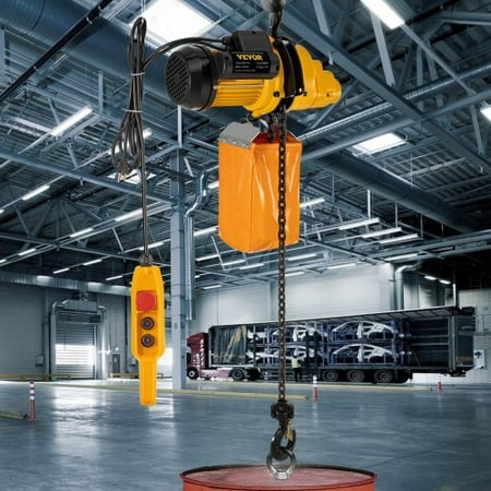 

1100lbs Electric Chain Hoist with Wired Remote Control
