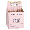 thumbnail image 2 of (Pack of 6), Navy Hill Grapefruit Club Soda, 33.8 fl oz, 2 of 5