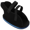 thumbnail image 2 of EeaseMX 1 par de zapatos de protección contra fracturas de pie, zapatos de yeso, zapatos para caminar con dedos rotos, color negro (MD), 2 of 7