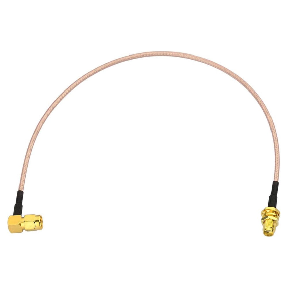 Lot De 2 Câbles D'extension RP-SMA Mâle Vers RP-SMA Femelle - RG316 50cm, Faible Perte - Pour Antennes WiFi, Routeur, Carte Réseau - 12