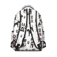 thumbnail image 3 of Schnauzer Dogs Backpack for School,Cute School Bag,Schoolbag with Adjustable Shoulder Straps & Padded Back,15.3"x11"x7.1"., 3 of 6