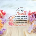 thumbnail image 3 of Birthday Gifts For Sisters From Sister Brother For Adult Best Sister Ever Gift Brother To Sister Inspirational Gifts For Women Acrylic Heart-Shaped Plaque 3.9x3.9 Inch, 3 of 5