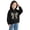 Black, variant on CYRBOKO Girls Graphic Hoodies Size 6, Casual Soft Lightweight Long Sleeve Hooded Sweatshirt Pink