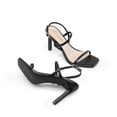 thumbnail image 3 of Sandalia DREAM PAIRS DWUMHS2533 Negra con Tacón de Aguja y Tira Trasera Talla 7, 3 of 7