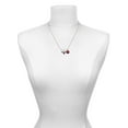 thumbnail image 3 of Delight Jewelry Silvertone Longhorn Red Lucky Ladybug Necklace and Dangle Earrings Set, 3 of 6
