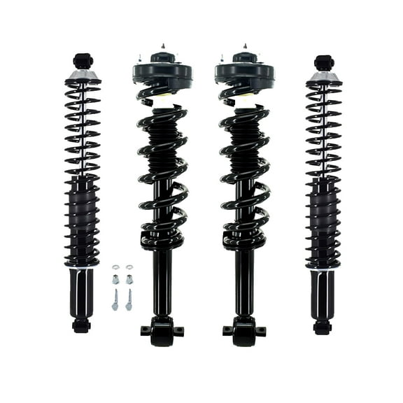 Set 4 Front Quick Complete Strut-Rear Complete Shock Kit For 2014 Ford F-150 RWD