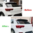 thumbnail image 3 of For VW T-ROC SUV A11 MK1 R R-Line TDI 2017 2018 2019 2020-2024 Car Rear Window Side Spoilers Wings Lip Body Kits Tuning, 3 of 7