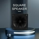 thumbnail image 4 of 2024 New 2 Pcs Tweeters - Piezoelectric Tweeter Loudspeaker - Ceramic Buzzer Treble Square Audio Speaker, 4 of 4