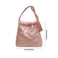 thumbnail image 2 of Bolso Hobo de plumón para mujer bolso acolchado liso a la moda bolso de viaje femenino de gran capacidad, 2 of 9