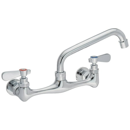 Mount Gotham Spout - Commercial Duty Wall Mount NSF No Lead Faucet - 8