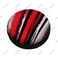 thumbnail image 5 of Colorful Thick Curved Lines Polyester Universal Spare Wheel Tire Cover Wheel Covers for Trailer RV SUV Truck Camper, 5 of 5