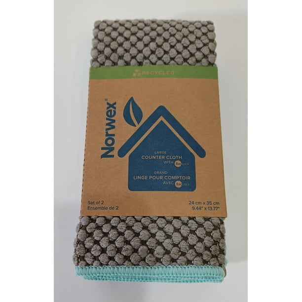 Norwex Large Counter Cloths Set Of 2 Walmart Com