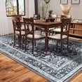 thumbnail image 7 of Ultrug Area Rugs for Bedroom Rug for Living Room Nursery Decor Fluffy Vintage Carpet,4'x6',Black, 7 of 7